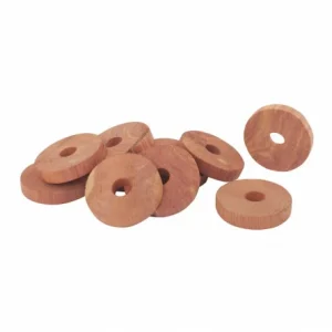 10 Anneaux de Cèdre Rouge Anti-Mites