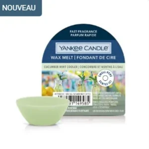 Fondant de cire CONCOMBRE ET MENTHE A L’EAU