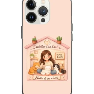 🌸 Ma Petite Maison – Coque Custom