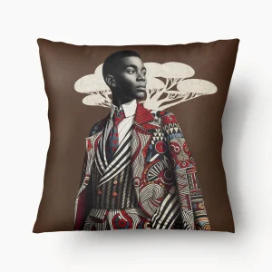 Housse de Coussin AFRIQUE - Sapeur Aloïs Mirliflore Duo - 45 et 55cm