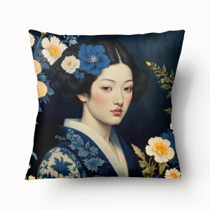 Housse de Coussin ASIE - Duo Seibotan no Kōgō - 45 et 55cm