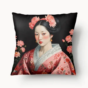 Housse de Coussin ASIE - Duo Usagi no Kōgō - 45 et 55cm