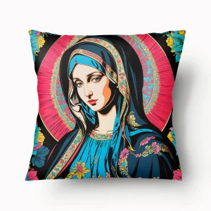Housse de Coussin POP MARY - Divine Vierge Marie - 45cm