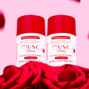 2 déodorants à la Rose Mystik