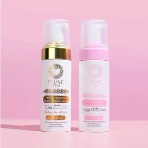 1 Mousse Monoï + 1 Mousse Musc Blanc