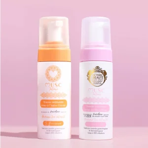 1 Mousse Amber Flower + 1 Mousse Musc Blanc