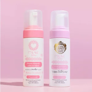1 Mousse Intime Sakura + 1 Mousse Musc Blanc