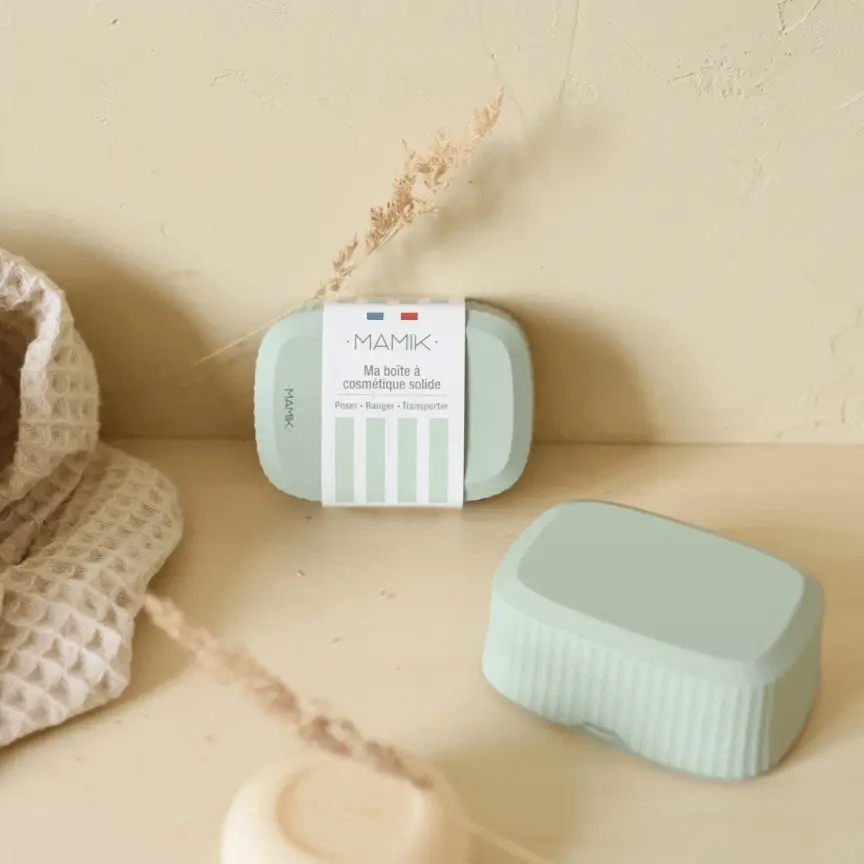 Boîte Savon Vert Tilleul