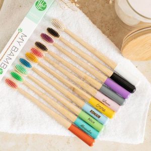 Brosse à Dents Bambou Personnalisable Poils souples - My Bambou