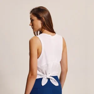 Débardeur Femme Yoga Blanc