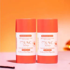 2 déodorants Hot Peach