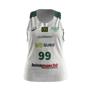 BCMF - Basketball pour Femme T500 BLANC
