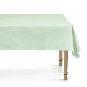 Nappe tissu vert clair