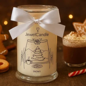 Snowy nights- Bougie Bijou Bague JEWELCANDLE